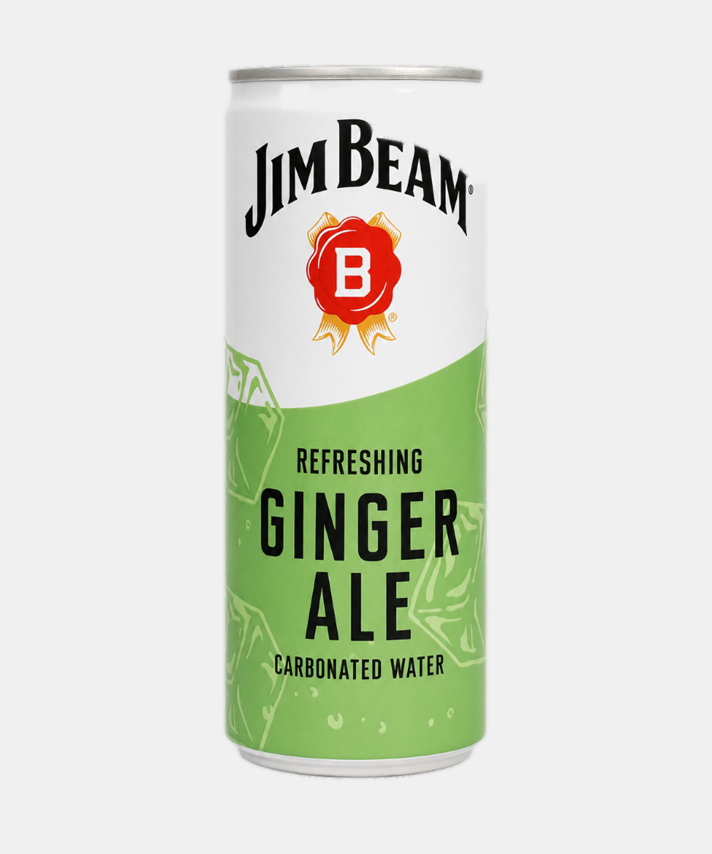 Jim Bean Ginger Ale Carbonated Water 250 Gm