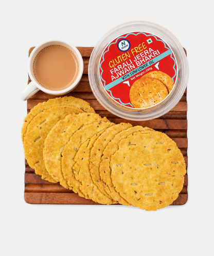 Gluten Free Farali Jeera Ajwain Bhakhri 200 Gm