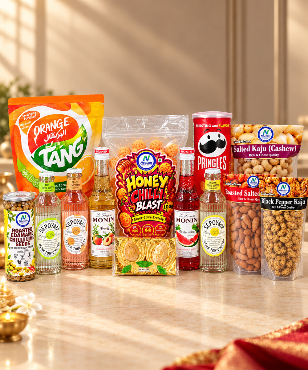 Cheers & Chakna Gift Hamper Basket 4.440 Kg