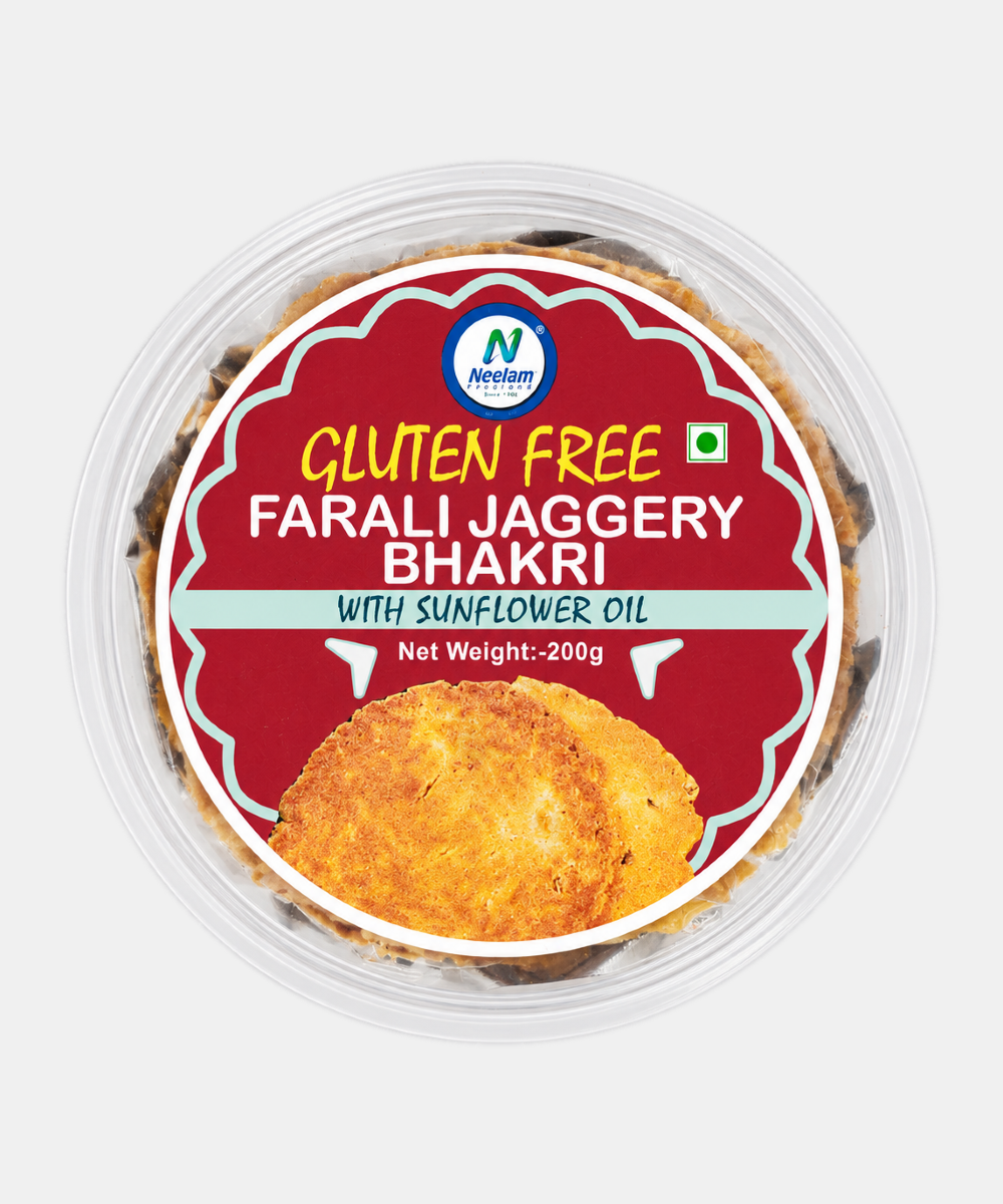 Gluten Free Farali Jaggery Bhakhri 200 Gm