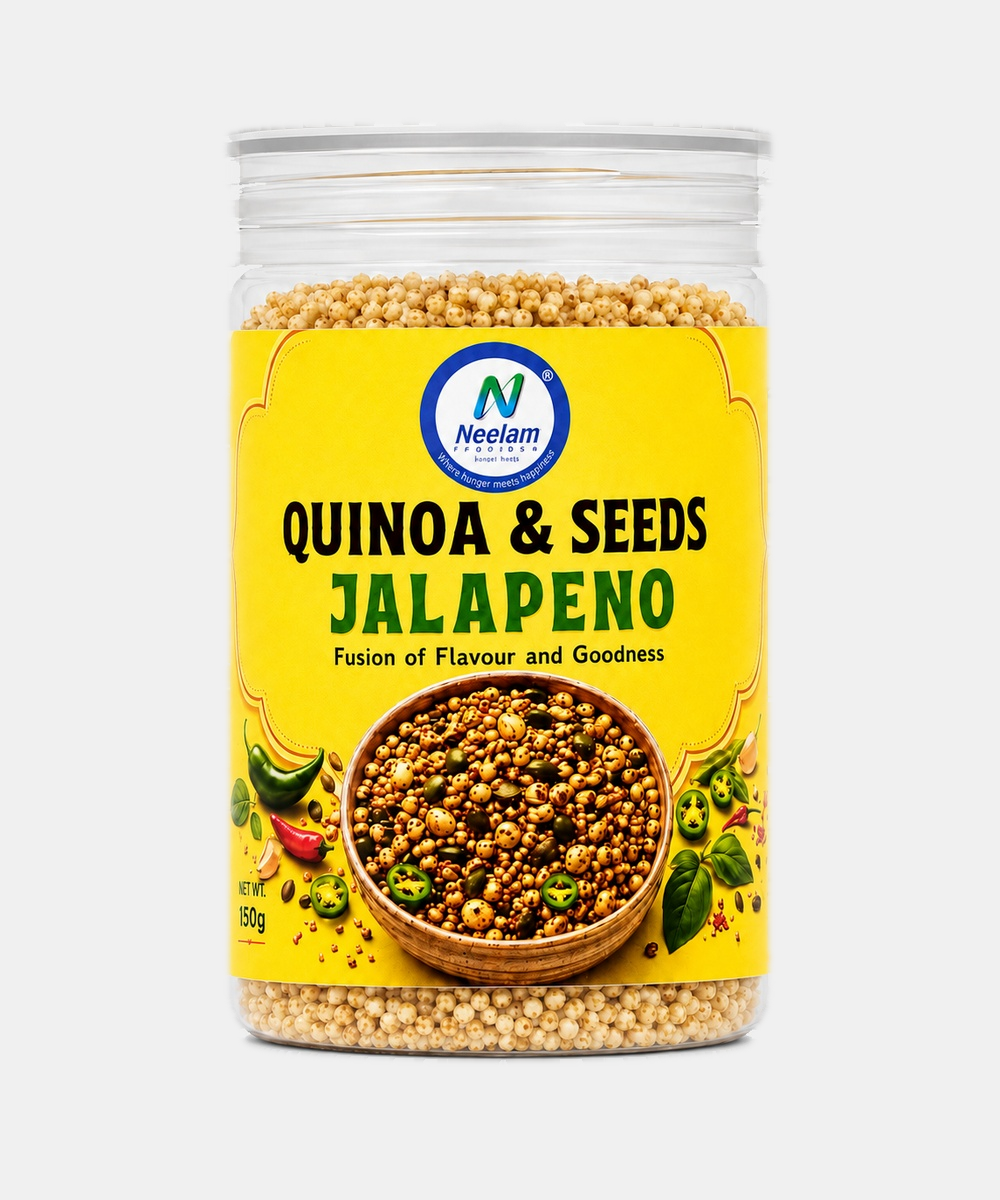 Quinoa & Seeds Jalapeno 150 Gm
