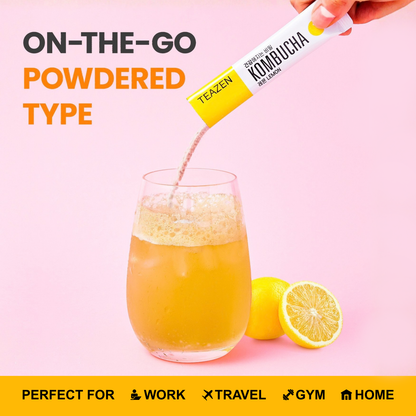 Teazen Sugar Free Lemon Kombucha 50 Gm