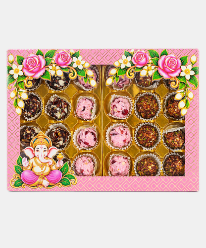 Assorted No Added Sugar Modak Box 24 Pc