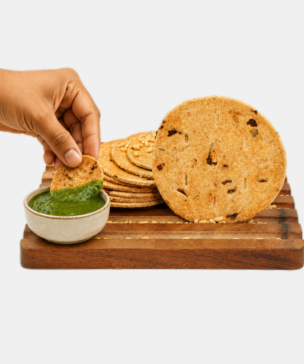 Roasted Koki Bites Bhakri 200 Gm