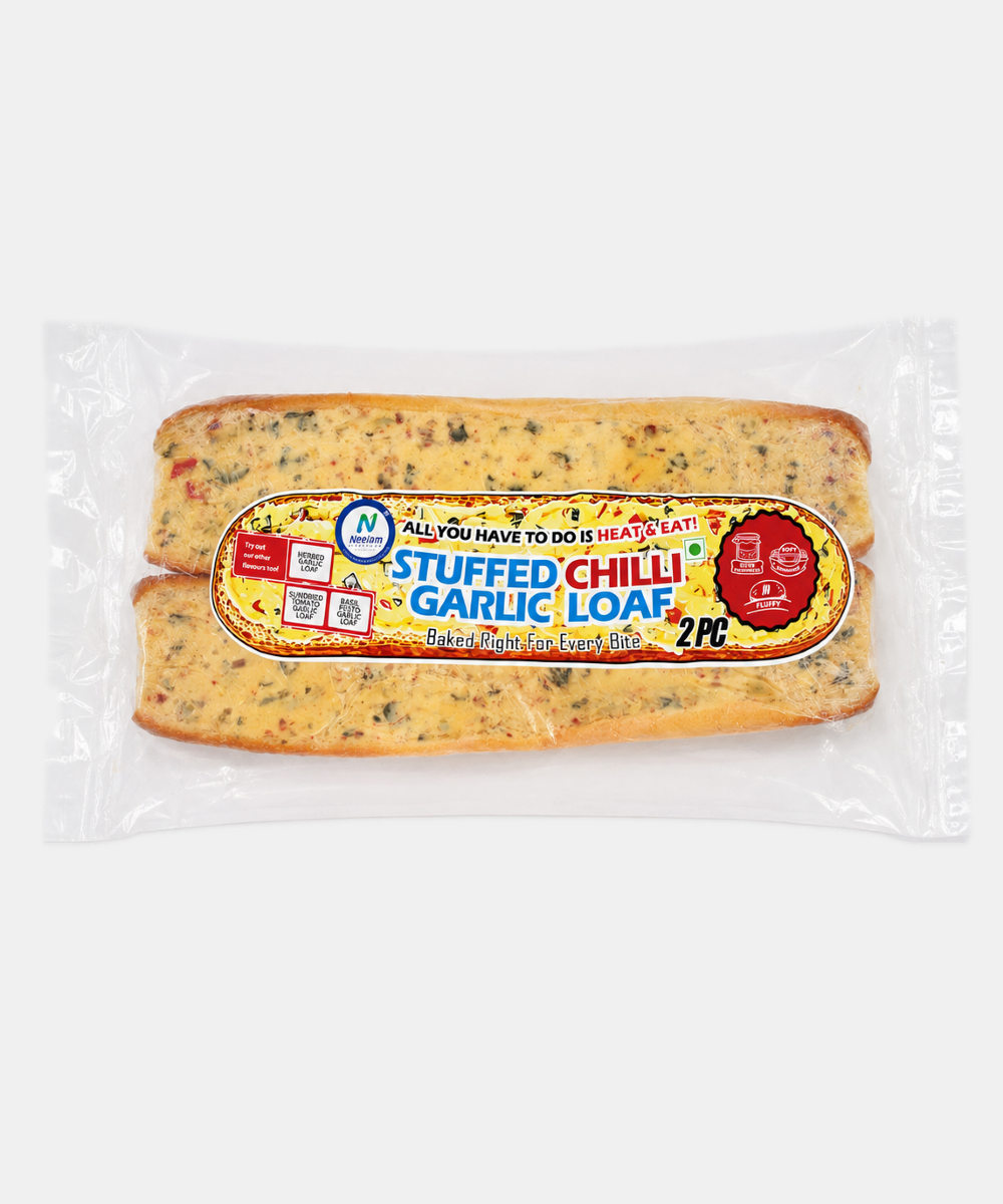Stuffed Chilli Garlic Loaf 2 Pieces