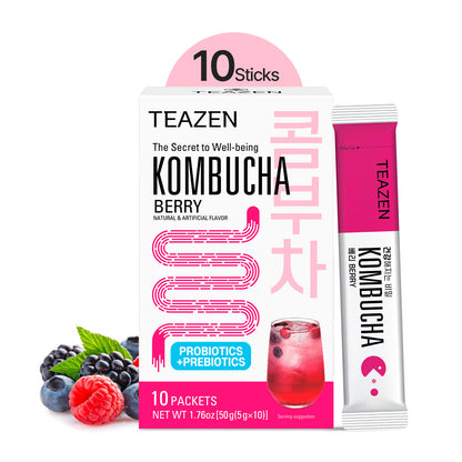 Teazen Sugar Free Berry Kombucha 50 Gm