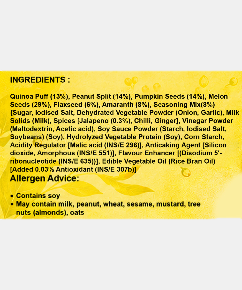 Quinoa & Seeds Jalapeno 150 Gm