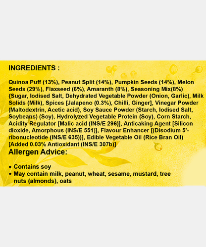 Quinoa & Seeds Jalapeno 150 Gm
