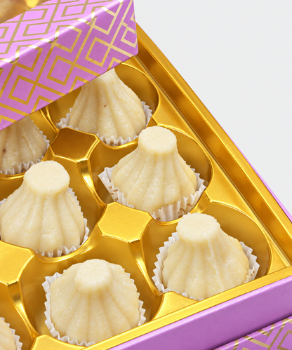 Assorted Kaju Modak Box 24 Pc