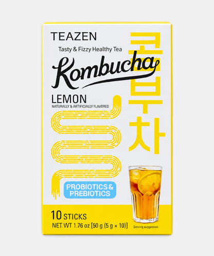 Teazen Sugar Free Lemon Kombucha 50 Gm