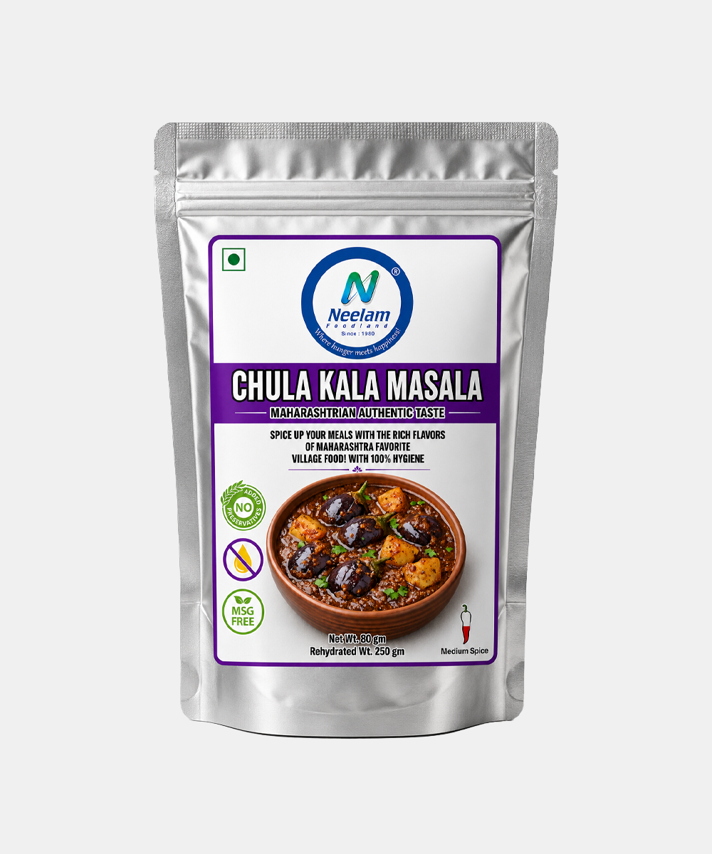 Neelam Dehydrated Chula Kala Masala Gravy 80 Gm