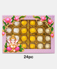 Assorted Kaju Modak Box 24 Pc