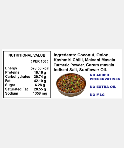 Neelam Dehydrated Malvani Masala Gravy 80 Gm