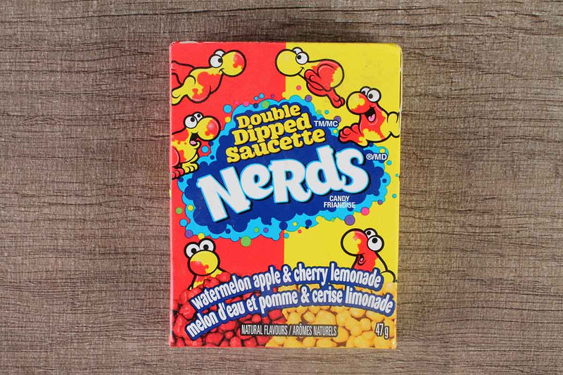 nerds watermelon, apple, melon, pomme cherrys 47