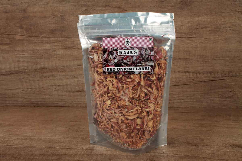 RAJAS RED ONION FLAKES 160 GM