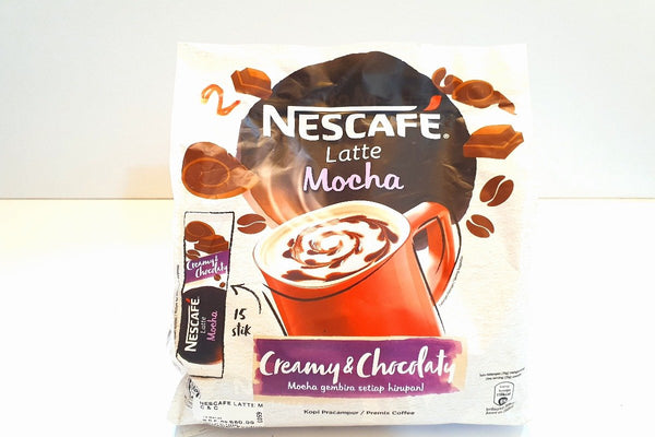 nescafe latte mocha creamy & chocalaty coffee 15 stick