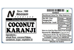 COCONUT KARANJI 8 PC