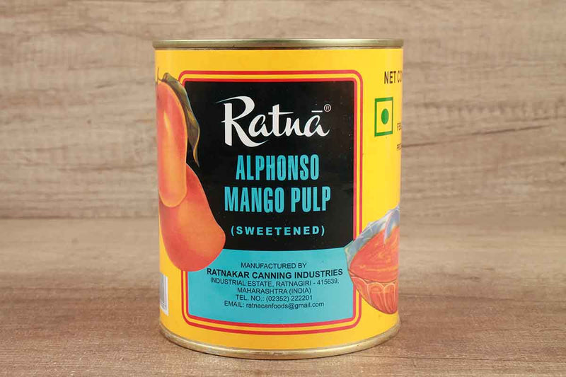 ratna alphonso mango pulp 850