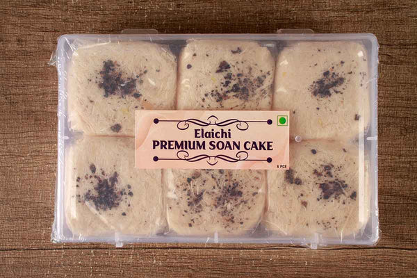 premium elaichi soan cake 6 pc 200