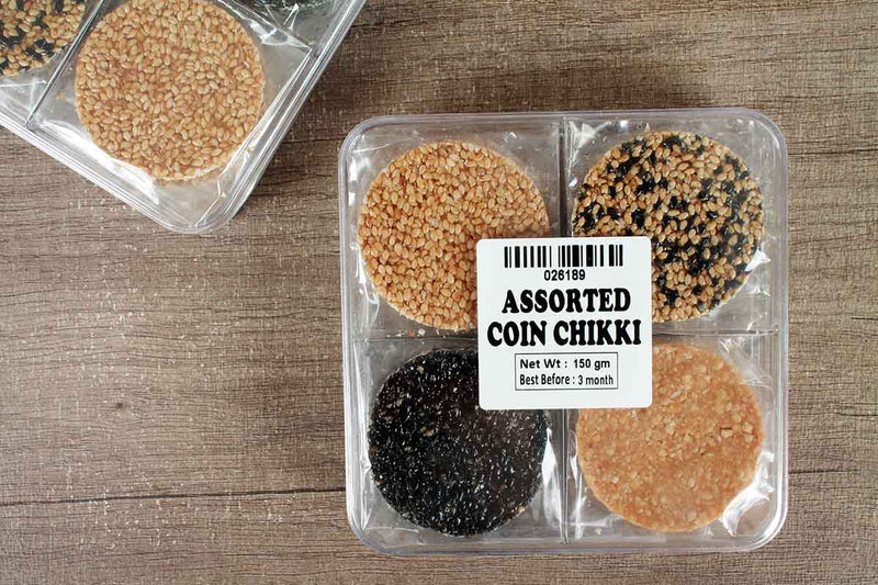 ASSORTED COIN CHIKKI 150