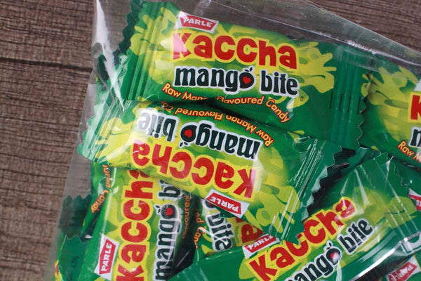 kaccha mango bites chocolate 150
