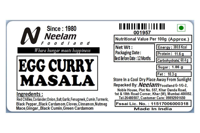 egg curry masala 100