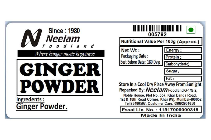 GINGER POWDER 100