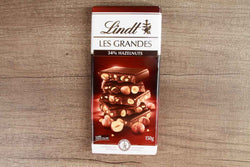 lindt 34% hazelnut dark chocolate 150