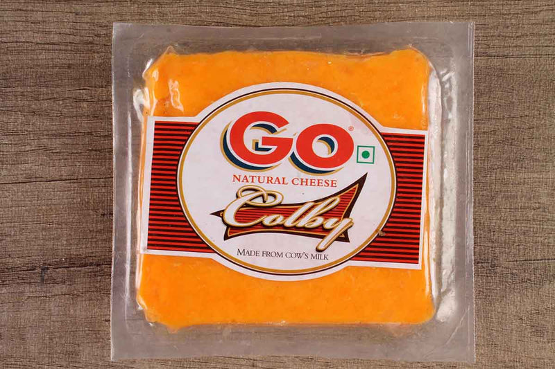 GO NATURAL CHEESE COLBY 200
