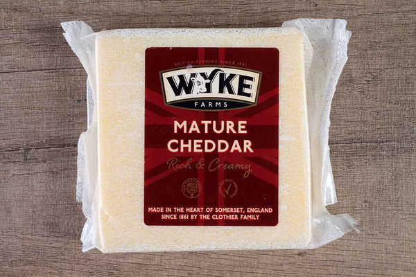 WYKE FARMS MATURE CHEDDAR CHEESE 200