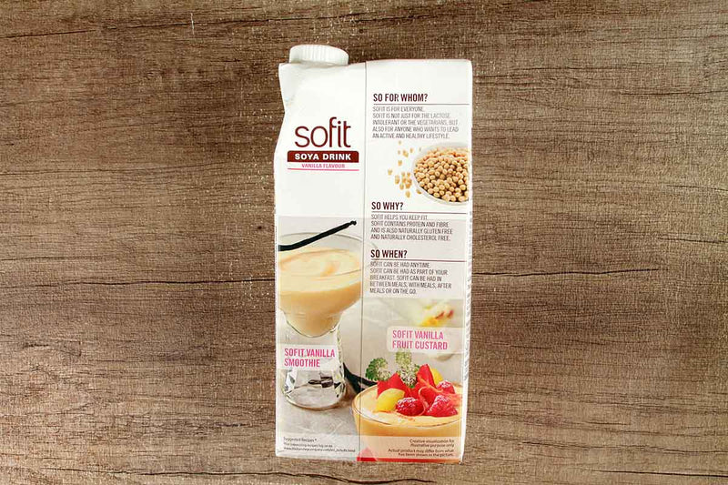 soyfit soya milk vanilla 1 ltr