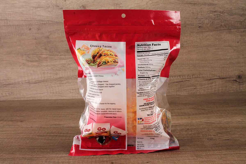 GO SHREDDED MEXICAN STYLE CHEESE 150