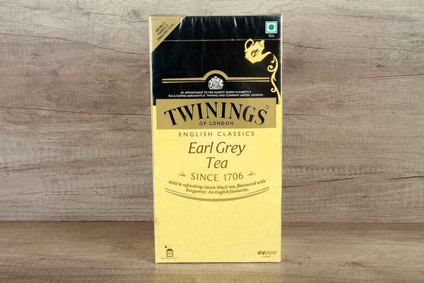 TWININGS EARL GREY TEA 100 BA