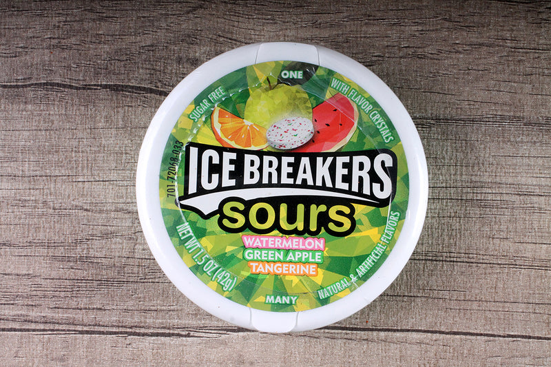 ice breakers watermelon green apple mint 42