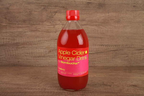 bombucha apple cider vinegar cranberry drink 500 ml