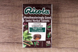 RICOLA HERBAL SWEETS LUXURIOUS LIQUORICE CANDY 45