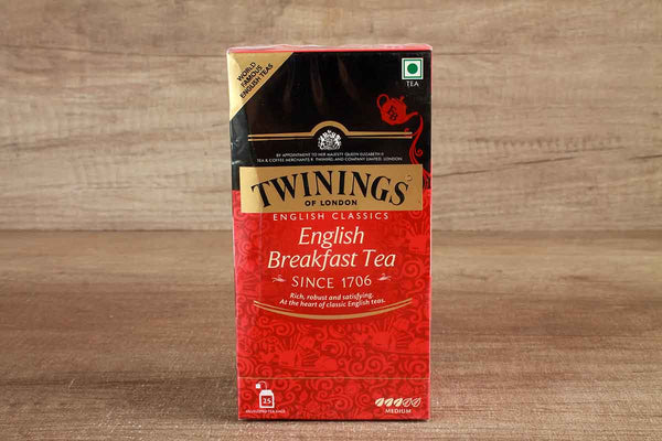 TWININGS ENGLISH BEAKFAST TEA 25 BA