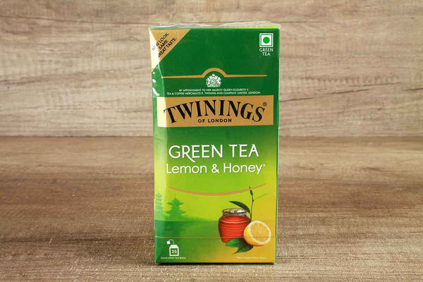 TWININGS OF LONDON LEMON & HONEY GREEN TEA 25 B