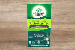ORGANIC INDIA TULSI GREEN TEA JASMINE 25 BA