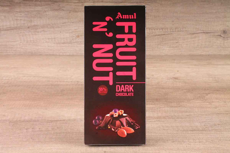 AMUL FRUIT N NUT DARK CHOCOLATE 150