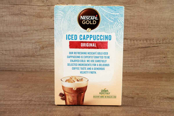 nescafe gold iced cappuccino original coffee 108.5