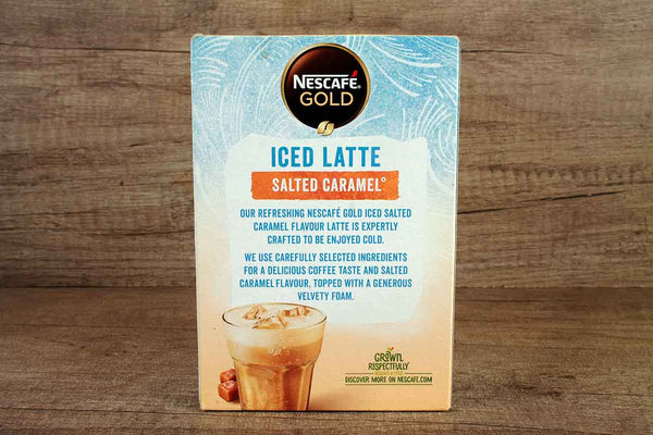 nescafe gold iced latte salted caramel coffee 101.5