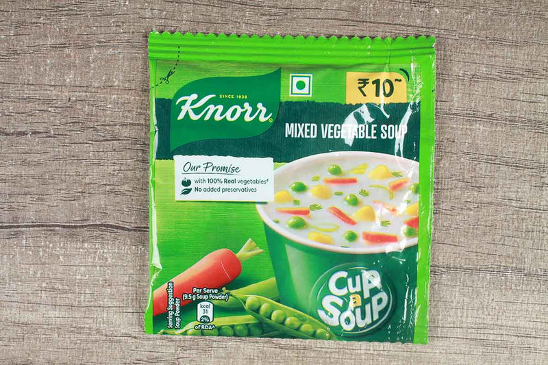 KNORR MIXED VEGETABLE CUP A SOUP 9.5