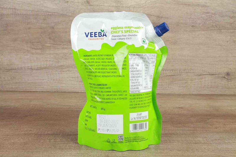 VEEBA EGGLESS MAYONNAISE 875