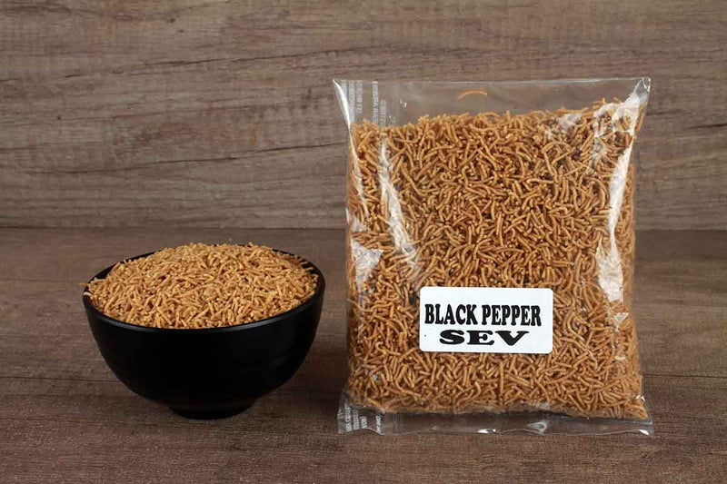 BLACK PEPPER SEV 100 GM – neelamfoodland-mum