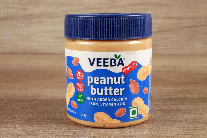 VEEBA PEANUT BUTTER CRUNCHY 340