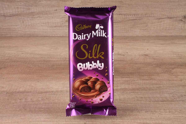 CADBURY DAIRY MILK SILK BUBBLY CHOCOLATE 120