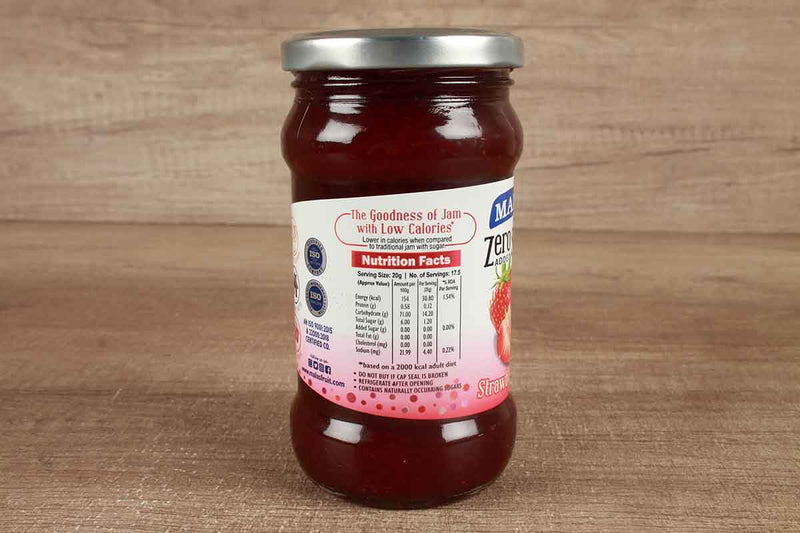 MALAS STRAWBERRY JAM SUGAR FREE 350