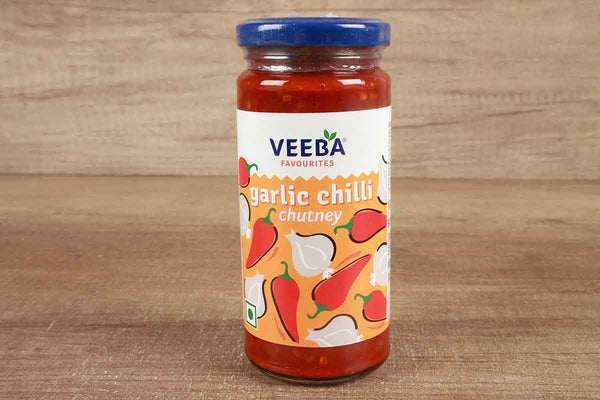 veeba garlic chilli chutney 250