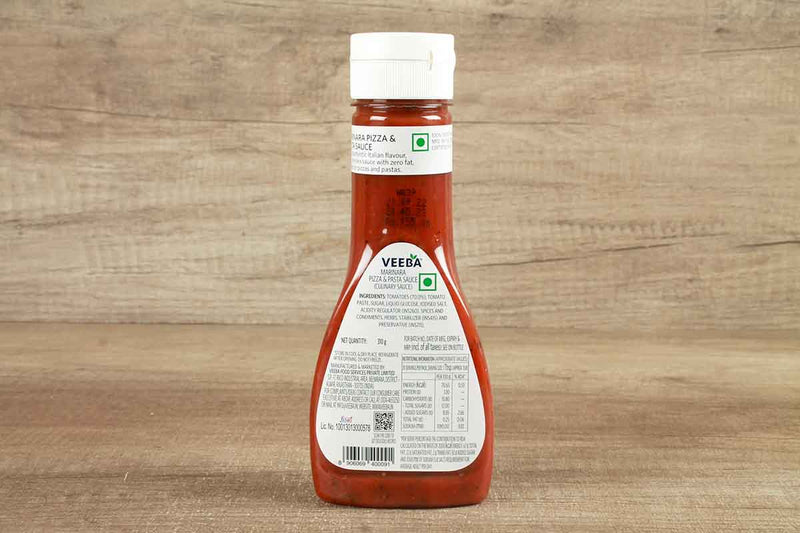 VEEBA MARINARA PIZZA & PASTA SAUCE 380